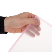 Artikel Transmatt Pink Vådbestandig Blomsterfolie 57 cm Tilskåret til Buketter 20 stk.
