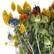 Artikel Blok tørrede blomster Blok tørrede blomster Engblomster buket 58cm