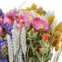 Buket tørrede blomster hav lavendel Phalaris korn 55cm