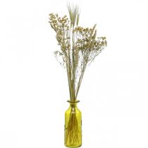 Artikel Tørrede blomster DIY-sæt naturlig dekoration til tørrede buketter og kranse 60 cm – Langtidsholdbar dekoration til landstedet