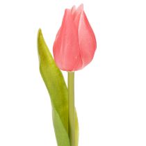 Artikel Tulipanblomst af høj kvalitet som en naturtro kopi til bordvaser, 21 cm, 6 stk.