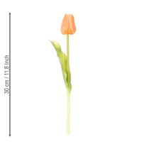 Artikel Kunstige tulipaner til forårsdekoration, stue og køkken, med naturtro udseende, 30 cm, 7 stk.
