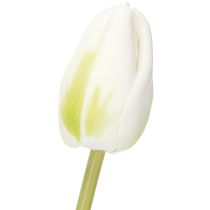 Artikel Dekorative kunstige tulipanblomster til stilfuld indretning, 40 cm, 5 stk.