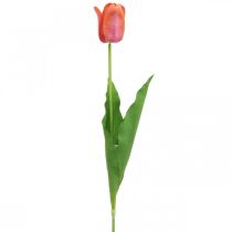 Tulipan kunstig blomst rød, orange Kunstig forårsblomst H67cm