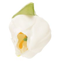 Artikel Kunstig tulipan, realistisk dekoration, holdbar kunstig blomst til hjemmet, 21 cm, 6 stk.