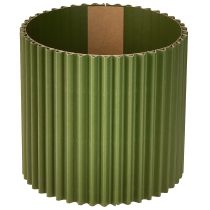 Artikel Papirpotte mørkegrøn Ø13cm H12cm 4 stk.