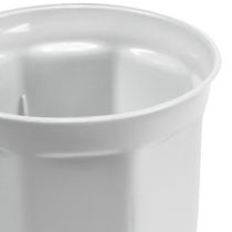 Planter &quot;Tino&quot; hvid Ø10cm - 40cm, 1 stk