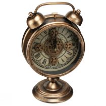 Artikel Ur med romerske tal vintage metal bronze Ø22cm