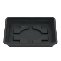 Artikel Coaster Lara firkantet 25cm x 25cm antracit 1 stk