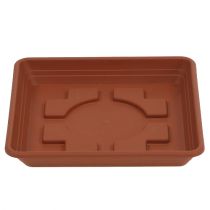 Artikel Coaster Lara firkantet 29cm x 29cm terracotta 1 stk