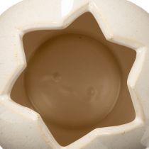 Artikel Dekorativ vase æggeformet, moderne forårsdekoration til stuen, 26 cm