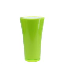 Artikel Vase &quot;Fizzy&quot; Ø16cm H27cm Æblegrøn 1 stk