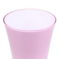 Artikel Vase &quot;Fizzy&quot; Ø16cm H27cm lilla, 1stk