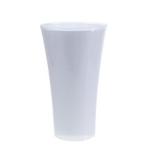 Artikel Vase “Fizzy” Ø20cm H35cm hvid 1 stk