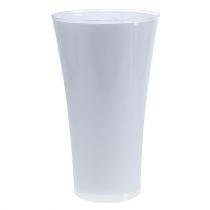 Artikel Vase “Fizzy” Ø28,5cm H45cm hvid 1 stk