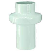 Artikel Vase Metal Vase Dekoration Mintgrøn Pastel Ø16,5cm H23,5cm
