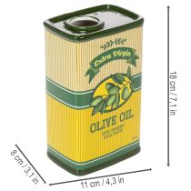 Artikel Keramisk olivenolievase - Perfekt borddekoration til tørrede blomster, 18 cm