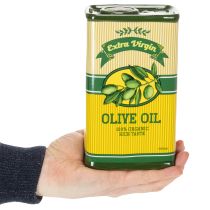 Artikel Keramisk olivenolievase - Perfekt borddekoration til tørrede blomster, 18 cm
