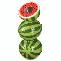 Artikel Vase vandmelon keramik vase sommer dekoration keramik H22cm