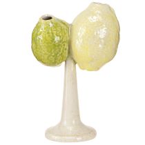 Artikel Keramikdekoration citronvase Middelhavsborddekoration H22cm