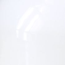 Artikel Moderne dekorativ vase metal vase creme hvid Ø10,5cm H25,5cm