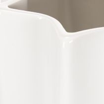 Artikel Blomstervase riflet moderne dekorativ vase 38 cm