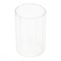 Artikel Lysestage glaslanterne klar Ø9,5cm H15cm 6stk