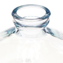 Artikel Vaser løgformede flade glas dekorative vaser blå Ø9cm H6cm 6 stk