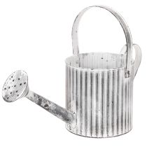 Artikel Vintage plantekasse Ø17cm, dekorativ vandkande, metalplantekasse shabby chic