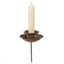 Artikel Vintage spids lysestage til indsættelse Ø8,5cm H11,5cm 4stk