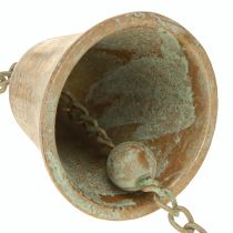 Artikel Vintage vindspil metal dekoration med paraply og klokke 70cm