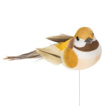Artikel Fuglepynt til festlig bordpynt. Alsidige fuglepæle, 10 cm, 12 stk.