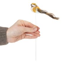 Artikel Fuglepynt til festlig bordpynt. Alsidige fuglepæle, 10 cm, 12 stk.