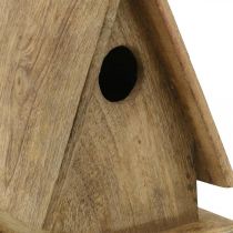 Artikel Dekorativt fuglehus, redekasse til stående naturtræ H21cm