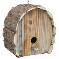 Artikel Dekorativ redekasse Fuglehus Træ Haveindretning Naturlig Hvidvasket H22cm B21cm