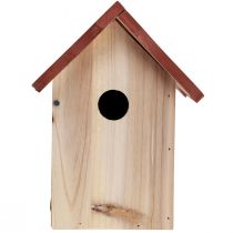 Artikel Fuglehus-redekasse i træ natur brun/beige 23cm 1 stk