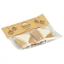 Artikel Honeycomb kugler honeycomb kugler løg creme hvidguld Ø8cm 4 stk