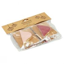 Artikel Honeycomb kugler honeycomb kugler løg pink vin rød Ø8cm 4 stk