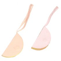 Artikel Honeycomb Julekugler, Abrikosrosa, 7 cm, 4 stk., Dekoration