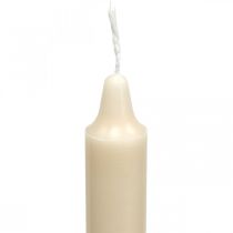 Artikel PURE vokslys pindelys creme Sahara 250/23mm naturlig voks 4 stk.
