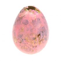 Artikel Vagtelæg lys pink 3cm blæst æg forårsdekoration 50 stk