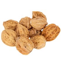 Artikel Valnødder, et naturprodukt til borddekoration og gør-det-selv-projekter. Naturlige valnødder, 4-5 cm, 300 g.