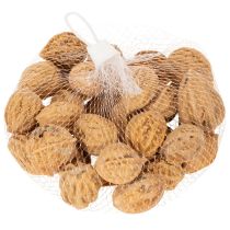 Artikel Valnødder, et naturprodukt til borddekoration og gør-det-selv-projekter. Naturlige valnødder, 4-5 cm, 300 g.