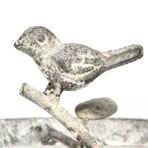 Artikel Produktholder metal rustgrå til dekorative bøjler Ø24cm H49cm