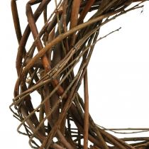 Artikel Pilekrans naturlig dekorativ krans lavet af grene Ø40cm