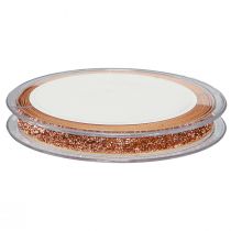 Artikel Julebånd pink kobberglimmer pyntebånd 10mm 10m