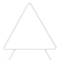 Artikel Juletræ metal hvid til at stå og pynte 41cm
