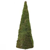 Artikel Juletræ mos træ dekoration i grøn natur Ø25cm H70cm