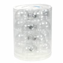 Artikel Julekugler i glas Ø7,5 cm klar 12 stk.
