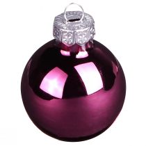 Artikel Julekugler glas mini bær beige pink Ø3cm 22 stk